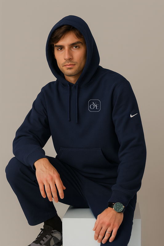 Nike Club Men's Fleece Sleeve Swoosh Pullover Hoodie